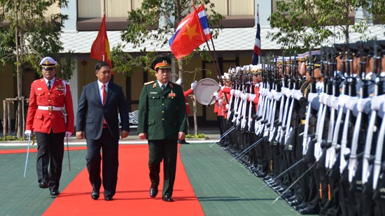 Đoàn đại biểu quân sự cấp cao Việt Nam thăm Vương quốc Thái Lan - ảnh 1
